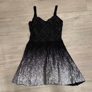 Free People Sparkle Black Dress